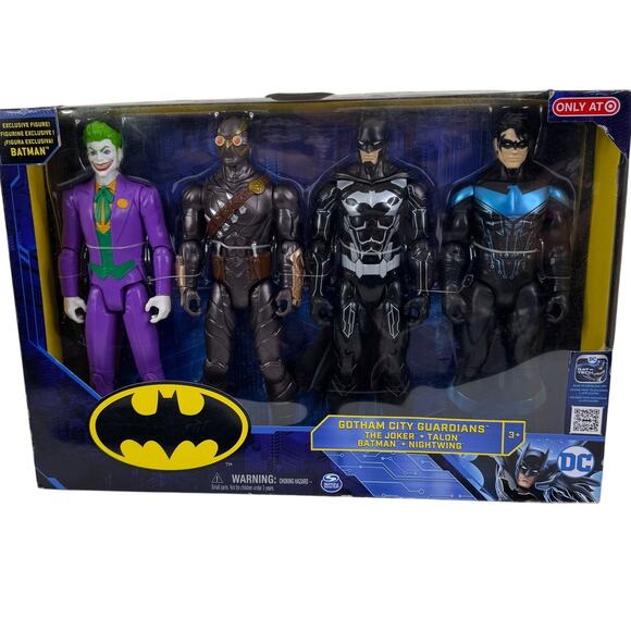 DC Comics Gotham City Defenders 12" 4 Pack Joker Talon Batman Nightwing - Picture 6 of 9